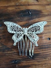 Diamante butterfly hair for sale  HAVERFORDWEST