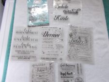 Stempelset clear stamps gebraucht kaufen  Braunfels