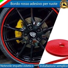 Ruote rosso bordo usato  Napoli