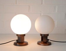 Usado, Conjunto de 2 luzes noturnas vintage/lâmpadas de cabeceira/lâmpadas noturnas/luz retrô 1980 comprar usado  Enviando para Brazil