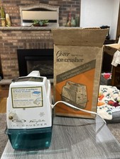 Triturador de gelo vintage 1970 Oster Snoflake bancada com caixa original 551 branco água, usado comprar usado  Enviando para Brazil