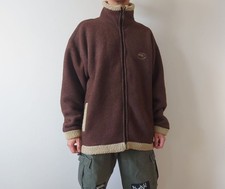 The Australian Outback Collection Drewniana brązowa kurtka polarowa S101 Krótki płaszcz XXL na sprzedaż  PL