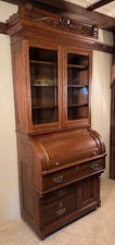 Antique oak cylinder for sale  Lake Ariel