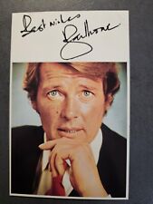 Roger moore signed gebraucht kaufen  Rheinfelden (Baden)