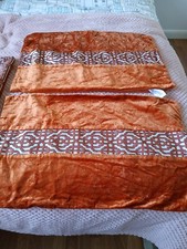 Orange rectangle cushion for sale  ANNAN