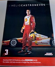 Indycar small poster. for sale  BLACKPOOL