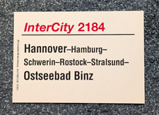 Zuglaufschild 2184 hannover gebraucht kaufen  Langenhagen