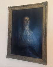 Antique portrait painting d'occasion  Expédié en Belgium