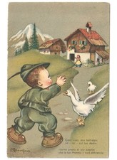 1943 mariapia cartolina usato  Italia