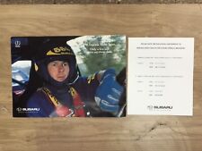 Terzo brochure subaru for sale  SOUTHPORT