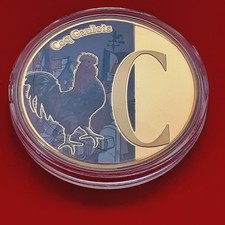 Médaille coq gaulois d'occasion  Cagnes-sur-Mer