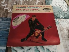 Disque signé johnny d'occasion  Octeville-sur-Mer
