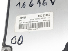Centralita Motor Opel ( Astra, Vectra. Zafira ) 1.6 09353489 DPAB, usado comprar usado  Enviando para Brazil