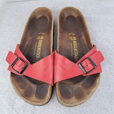 Sandali birkenstock rosso usato  Marano di Napoli