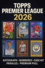 TOPPS PREMIER LEAGUE 2026 AUTÓGRAFO-NUMERADO-PARALELO-REMENDO-PREMIER PULL-CASE HI comprar usado TOPPS PREMIER LEAGUE 2026 AUTÓGRAFO-NUMERADO-PARALELO-REMENDO-PREMIER PULL-CASE HI comprar usado  Enviando para Brazil