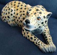 Ceramic leopard circa for sale  Van Nuys