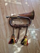 Copper brass bugle for sale  TADWORTH