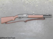 Espingarda Remington M870 brinquedo escala 1/6 com estilingue marrom, usado comprar usado  Enviando para Brazil