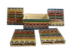 Set colorful geometric for sale  Saint Peters