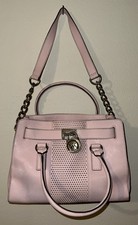 Bolsa satchel Michael Kors Microstud Hamilton listra central leste oeste. comprar usado  Enviando para Brazil