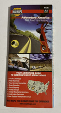 Mapas MAD - Rides of a Lifetime Road Trips Map - Adventure America - Excelente comprar usado  Enviando para Brazil