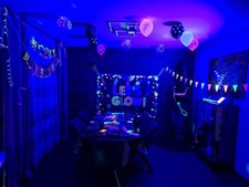Geburtstag deko neon gebraucht kaufen  Werne