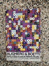 Boetti alighiero manifesto usato  Cormano