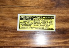 Engine bay decal for sale  Sahuarita