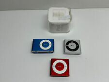 3x Apple iPod Shuffle A1373, A1204 niebieski srebrny czerwony czerwony, niesprawdzony ⚡BŁYSKAWICZNA WYSYŁKA⚡ na sprzedaż  Wysyłka do Poland