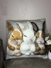 Lovely rabbit cushion for sale  ROMNEY MARSH