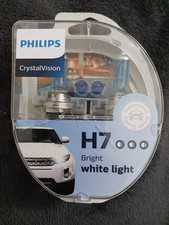 Globo de lâmpada halógena Philips H7 Crystal Vision 12V 55W luz branca brilhante, 2x, usado comprar usado  Enviando para Brazil