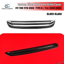 1 peça tampa de grade de entrada de ar de ventilação de fibra de carbono seca para 11º Civic Typer FL5 comprar usado  Enviando para Brazil