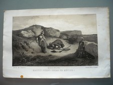 Gravure originale 1852 d'occasion  Paris XI