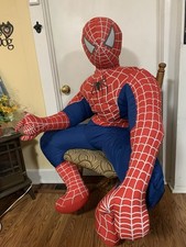 Usado, Brinquedo de pelúcia tamanho real Spider-Man 3 fábrica RARO 5 pés 20” de largura colecionável comprar usado  Enviando para Brazil
