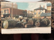 Casks whale oil for sale  Boston