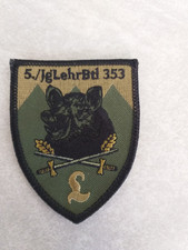 Patch jägerlehrbataillon 353 gebraucht kaufen  Geisenhausen