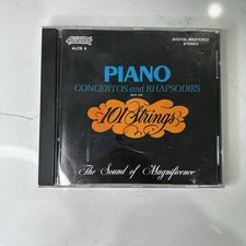 101 Strings Piano Concertos and Rhapsodies CD Alshire Classical Instrumental comprar usado  Enviando para Brazil