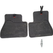 Tapetes de assoalho Land Rover Freelander 2002-2005 OEM preto borracha traseira direita esquerda comprar usado  Enviando para Brazil