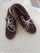 Bootsschuhe tribord leder gebraucht kaufen  Bergkirchen