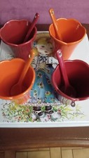 Lot tasses tulipes d'occasion  Marchaux