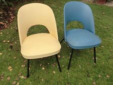 Retro stühle blau gebraucht kaufen  Raisting
