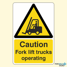 Caution fork lift for sale  BRIDPORT