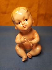 Scultura bambino porcellana usato  Lecce