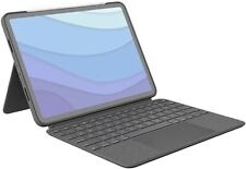 Logitech Combo iPad Pro 11" Capa Teclado Destacável Retroiluminada - Cinza Oxford comprar usado  Enviando para Brazil