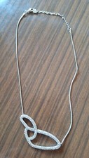 Collana donna swarovski usato  Genova