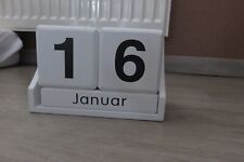 Block kalender holz gebraucht kaufen  Potsdam