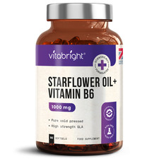 Cápsulas de óleo de flor estrelada 1000mg mais vitamina B6 90 cápsulas comprar usado  Enviando para Brazil