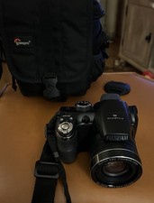 Câmera Digital Fuji FinePix S4500 30X Super Lente com Estojo + Cartão Extra de 8 GB comprar usado Câmera Digital Fuji FinePix S4500 30X Super Lente com Estojo + Cartão Extra de 8 GB comprar usado  Enviando para Brazil