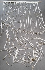 Türvorhang goldigen perlen gebraucht kaufen  Friedeburg