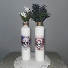 Sugar skull vase for sale  EAST COWES